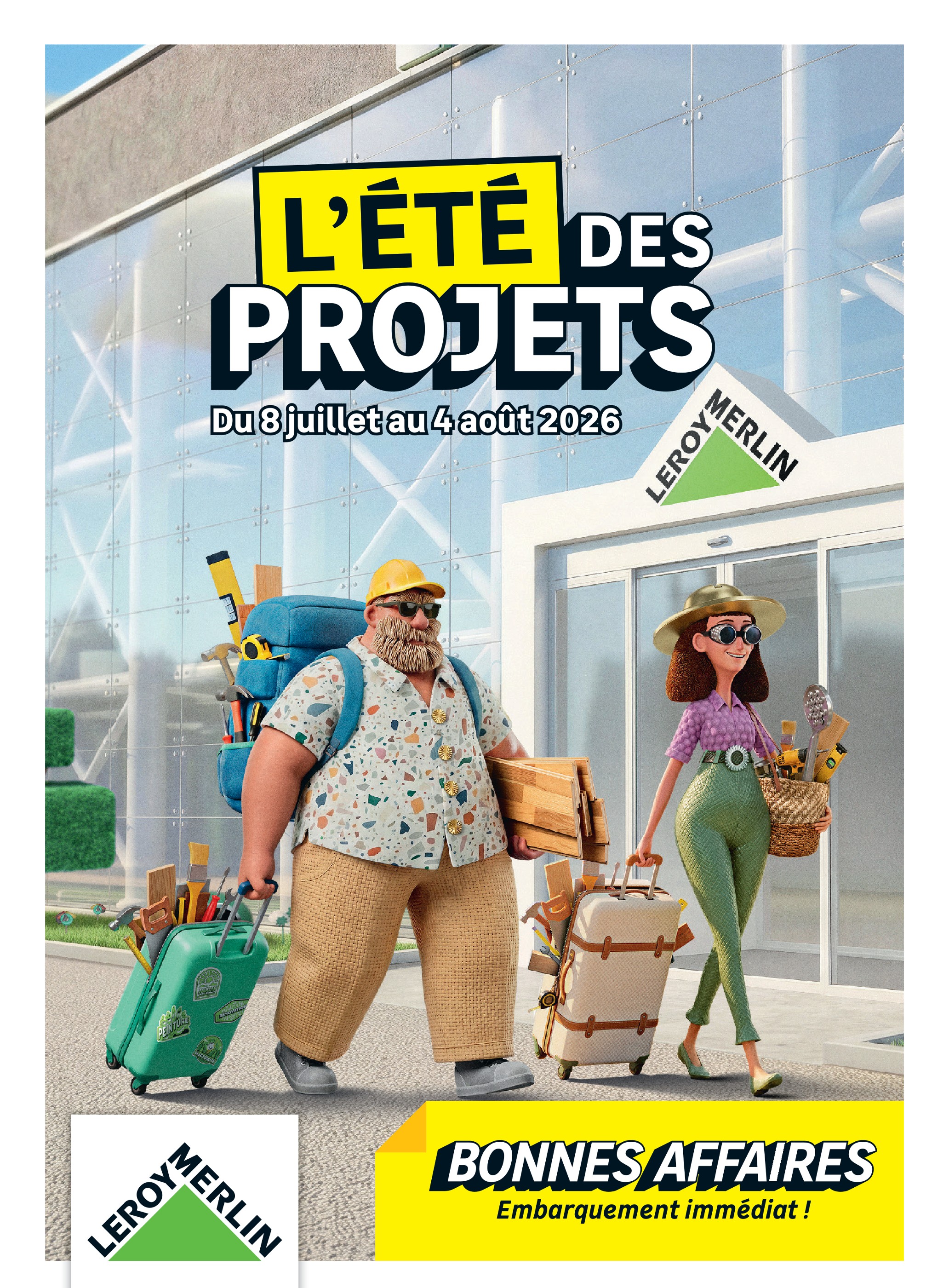 Prospectus LEROY MERLIN à Agde, "L'ÉTÉ DES PROJETS", 32 pages, 08/07/2026 - 04/08/2026
